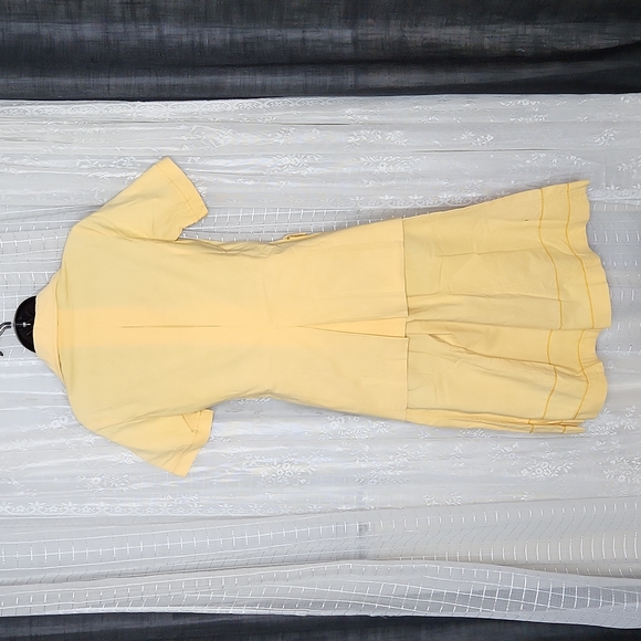 Vintage 60's 70's Short Sleeve And Skirt Safari Fashion Matching Set Sz11/12 - Picture 4 of 16